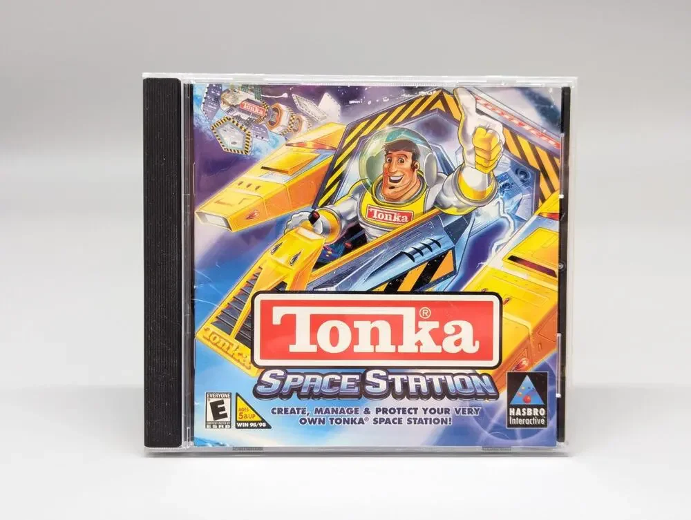 Tonka Space Station PC Video Game Hasbro Interactive Tested